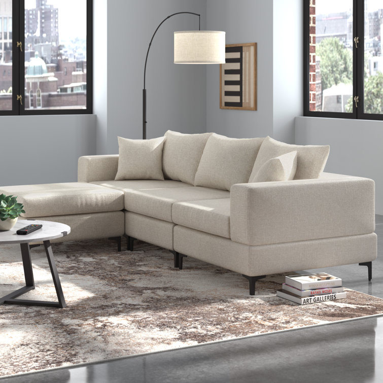 Wayfair couch deals chaise